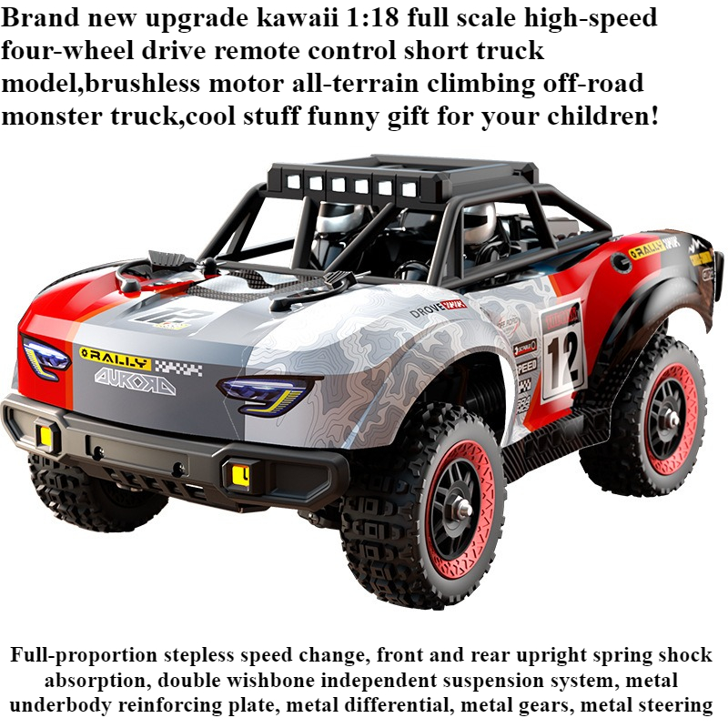 Running Gear Truck - Mobil Mainan Keren Hadiah Lucu-Kawaii 1:18