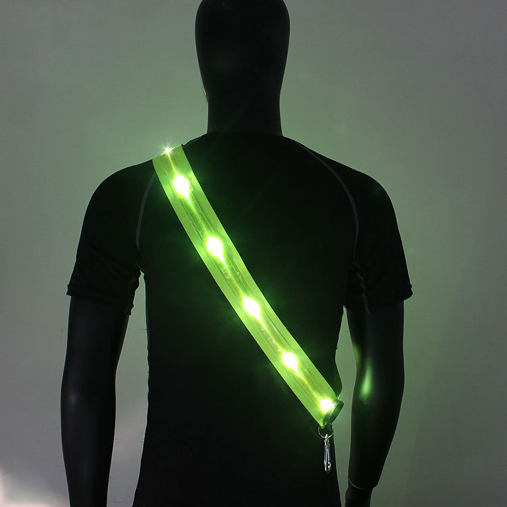 Running Gear For Night - Sabuk Bahu LED Tali Lari Reflektif