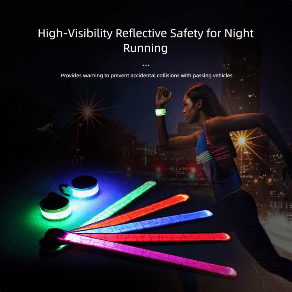 Running Visibility Gear - Gelang Lari Malam Gaya Baterai 5