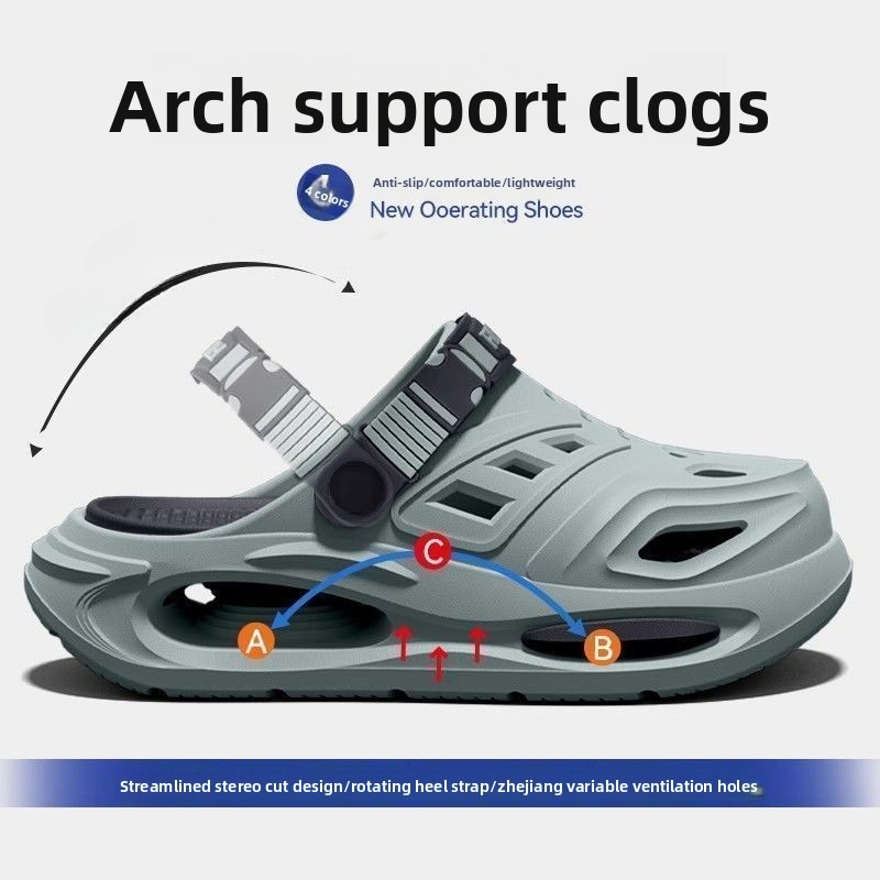 Insole Arch Support - Penyangga Lengkung Kaki, Anti Selip, Sol