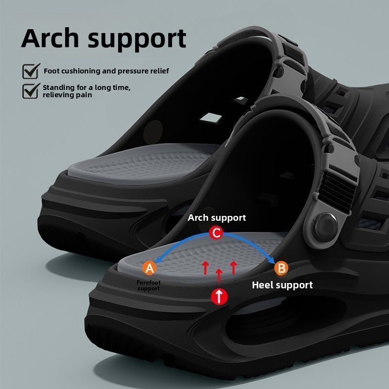 Sandal Rumah Anti-Slip dengan  - Insole Arch Support ulasan dan harga