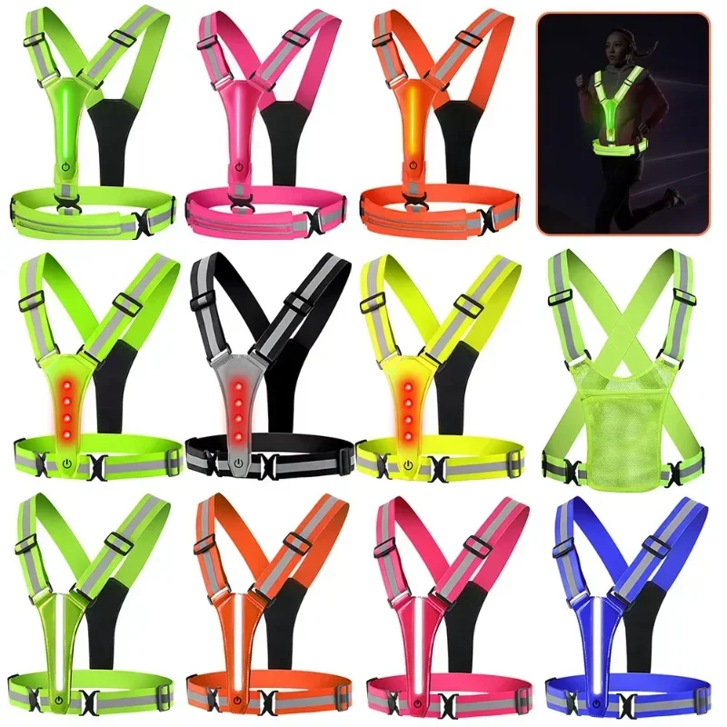 Rompi Reflektif LED untuk Lari - Running Gear For Night ulasan dan harga