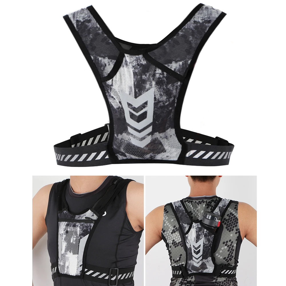 Rompi Lari Reflektif dengan Te - Running Gear For Night ulasan dan harga