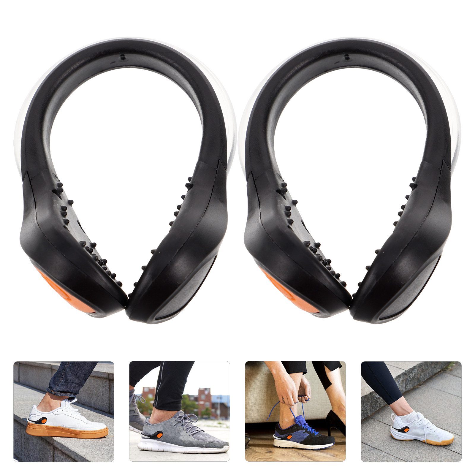 2 Buah Lampu Klip Sepatu LED P - Running Gear For Night ulasan dan harga