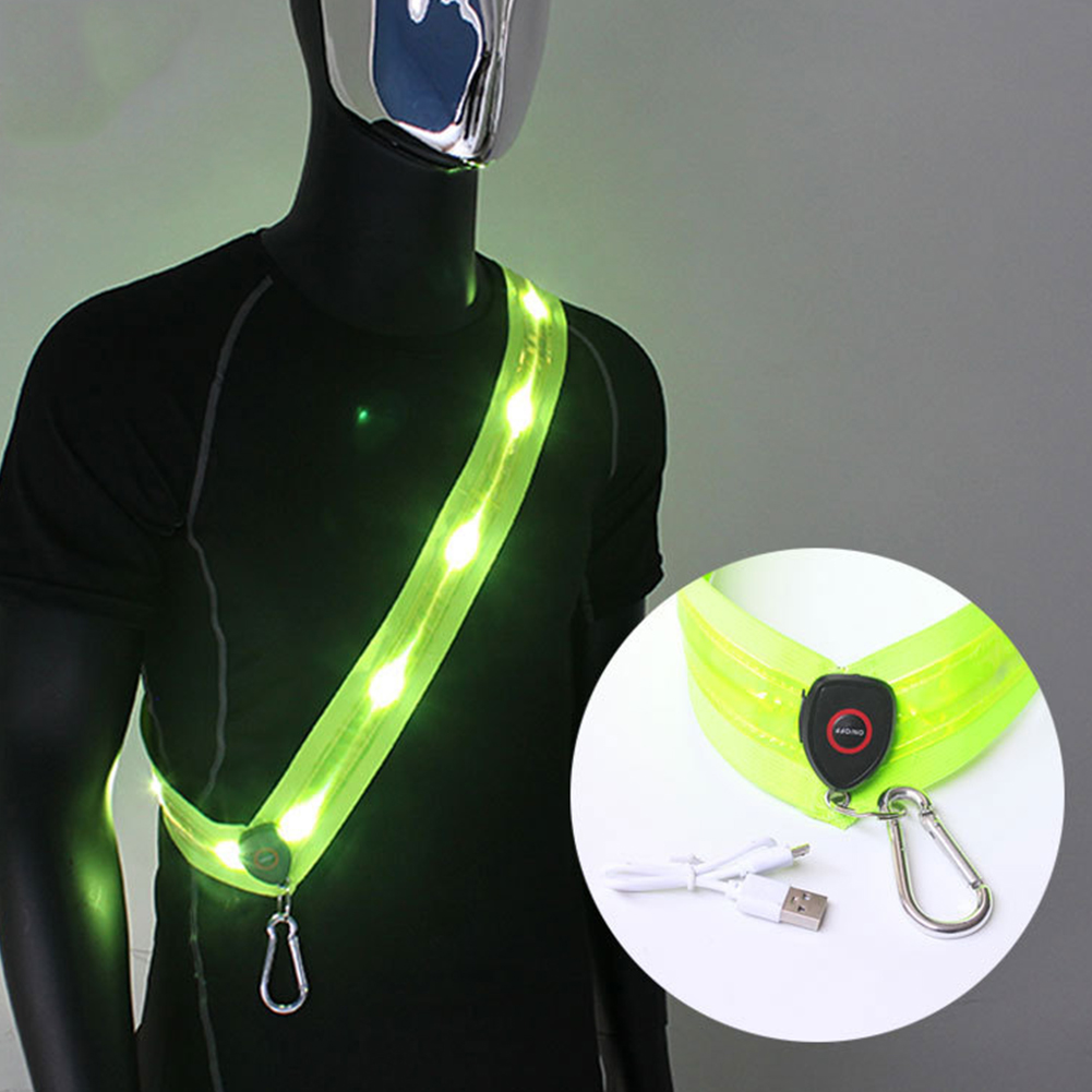Tali Bahu Berlampu LED Isi Ula - Running Gear For Night ulasan dan harga
