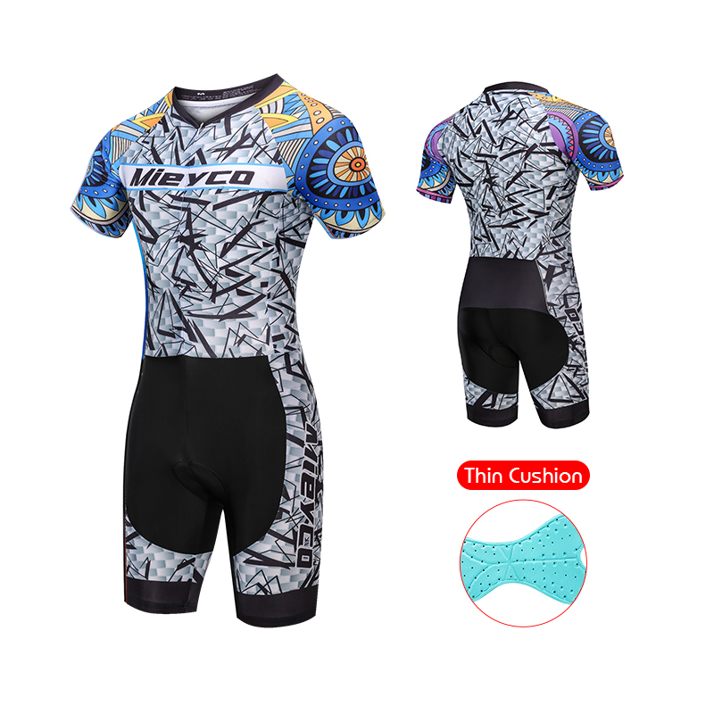 MIEYCO Baju Triathlon Pria Len - Running Gear Men Sale ulasan dan harga