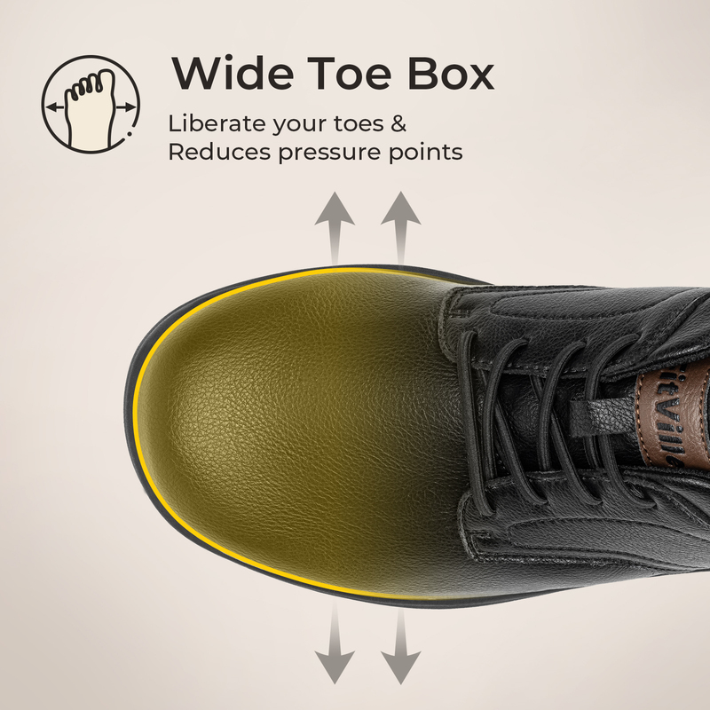Sepatu Kasual Slip-On Kulit Le - Insole Arch Support ulasan dan harga